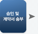 승인 및 계약서 송부